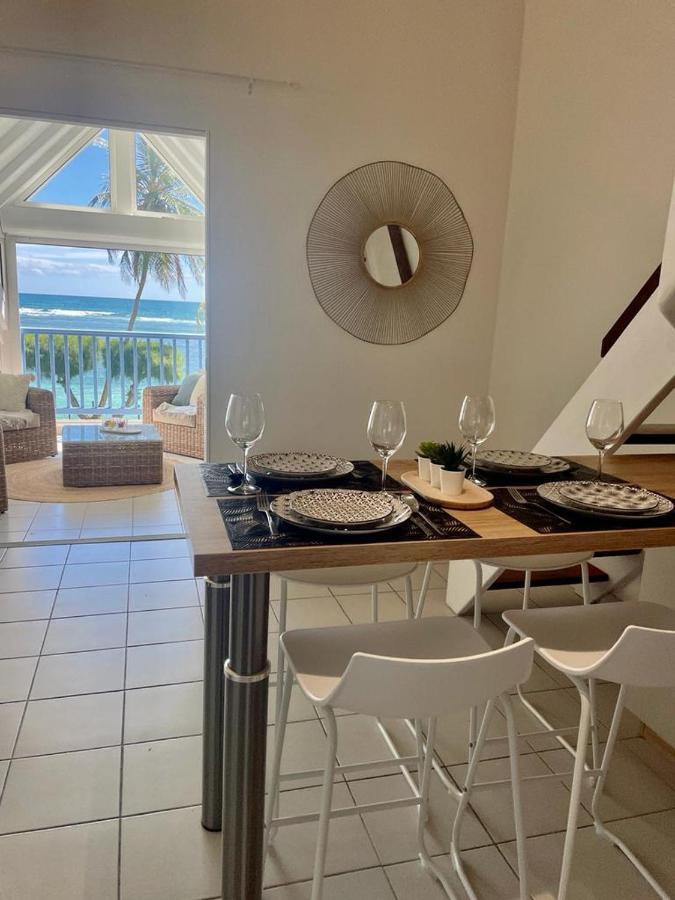 Ti Macloa - Appartement Les Pieds Dans L'Eau Sainte-Anne  Eksteriør billede
